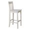 International Concepts Slatback Bar Height Stool, 30" Seat Height, Unfinished S-3013 - alternate 9